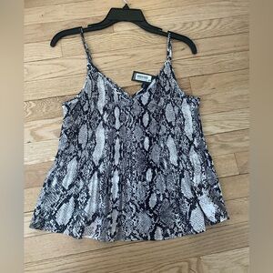 Express Snake Skin Tank Top